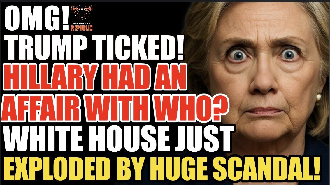 OMG! Trump Outraged! Hillary Had Affair With Who? White House Just Exploded By Major Scandal!